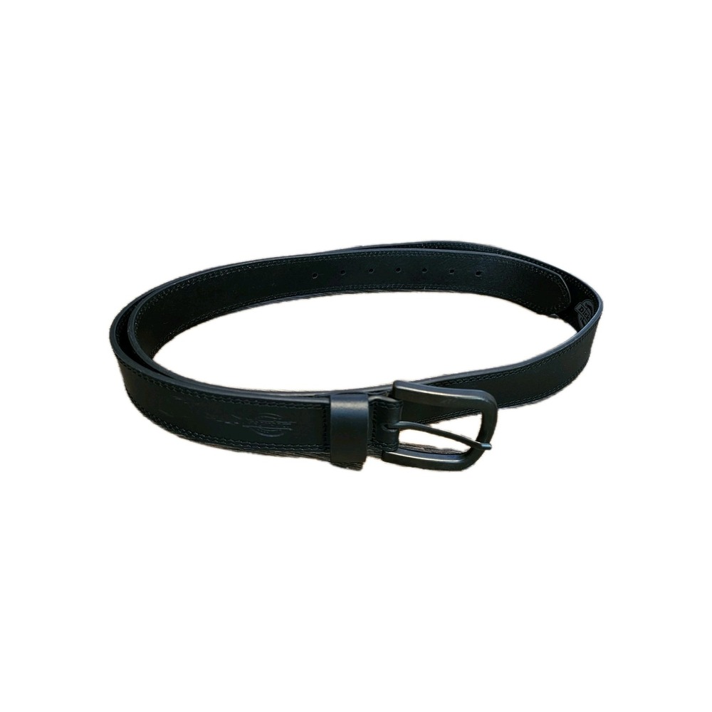 Dickies Leather Belt Size 52 Black New Without Tags Unused